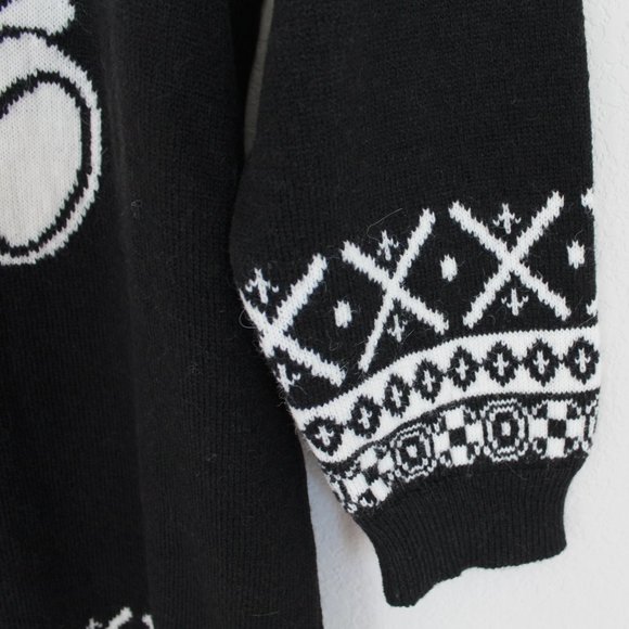 NWT Moschino Teddy Bear Sweater Dress | Cozy Knit Logo Winter Dress - Picture 12 of 16